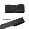 Elastic Perforated PU Leather Overgrip for Badminton, Tennis & Table Tennis Rackets, Fishing Rods with Ribbed Sweatband