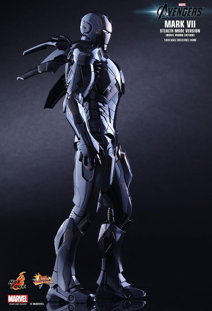 Avengers Scale Figure Iron Man Mark 7 Hot Toys [Movie Masterpiece] 1/6 (Stealth Version) (Avengers 200% Exclusive)