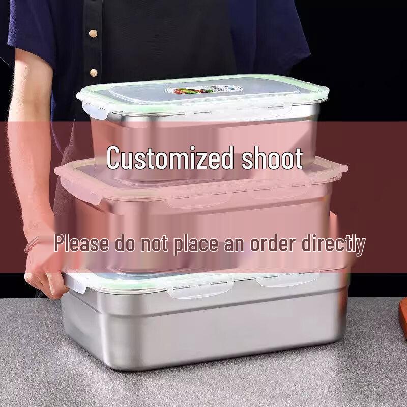

Xiyao 304 Stainless Steel Food Storage Containers with Lids