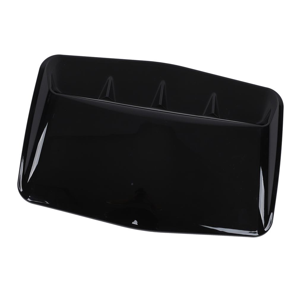 Car Hood Scoop Cowl ABS Vent Decorative Cover with Tape for Automotive Modification