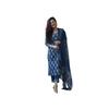 Pinkmint Indigo Printed Kurta Set for Women Ll Kurta Pant & Dupatta Suit Set