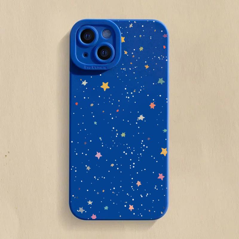 Cute stars Silicone Soft Phone Case For Xiaomi Mi 15 14T 13T 12T Pro 14 13 11 Lite 5G NE Poco F6 F5 X5 M6 X7 Pro Cover