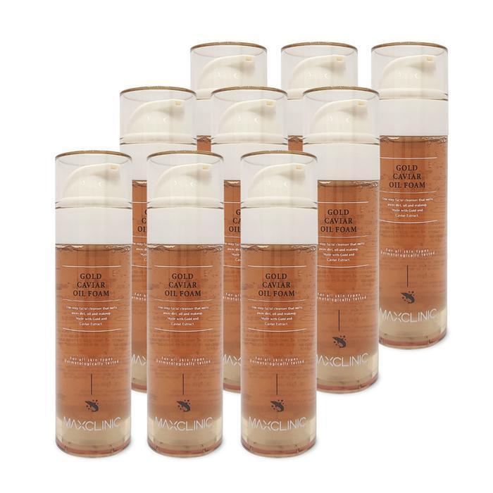 MAXCLINIC Gold Caviar Oil Foam Cleanser 110ml x 9 Ss (10748243)