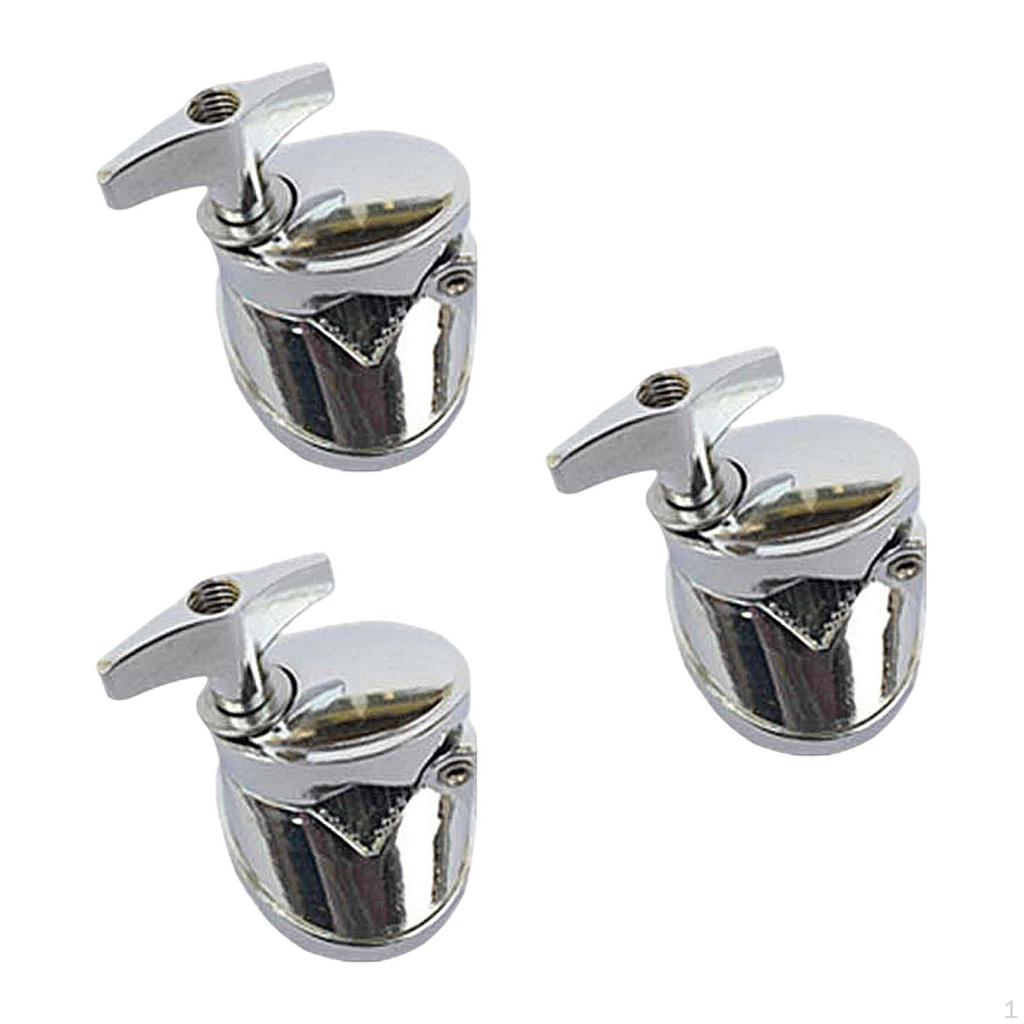 3 kusy Držák nohy pro floor tom, Základna pro přívod, Náhradní podpěra pro bicí rack, Perkuse