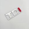 EPYFH1 3D Metal Logo TDI Emblem Car Front Grill Badge Rear Trunk Sticker For VW Golf 4 6 7 MK6 Polo Jetta Passat Accessories