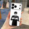 Singer G-Gustavo Cerati For iPhone 17,16,15,14,13,12,11,Pro,Max,Plus Transparent gray Phone Case Magnetic Wireless Charging