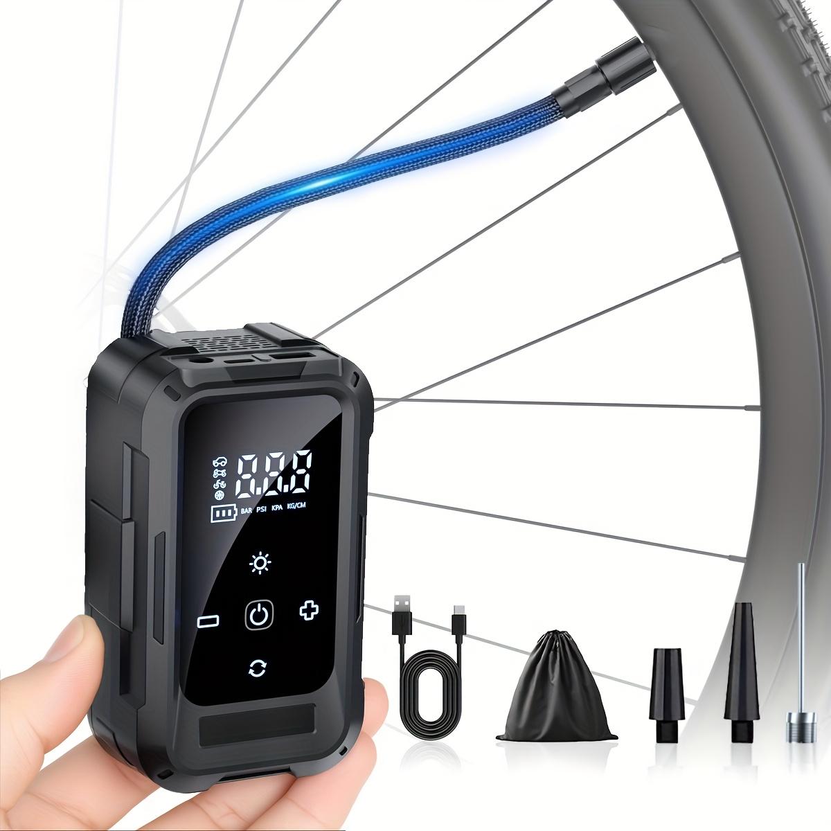 

Portable Tire Inflator USB-Rechargeable Air Pump with Digital Display Pressure Gauge Smart Air Compressor with Auto-Shutoff