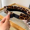 Sunscreen Leopard Print Visor Cap Solid Color Sun Hat Fashion Transparent Hollow Hat  Hiking