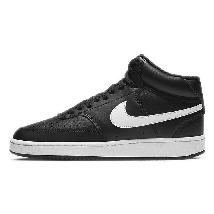 New Nike Court Vision Mid Black White Women's CD5436-001