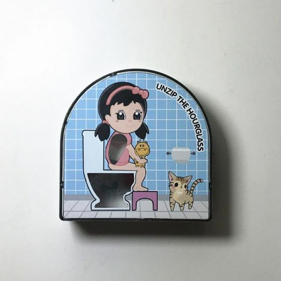 Cross-Border Hourglass Toilet Timer: 5-Minute Decompression & Pressure Relief Device