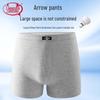 Men's Pure Cotton Loose Boxer Shorts