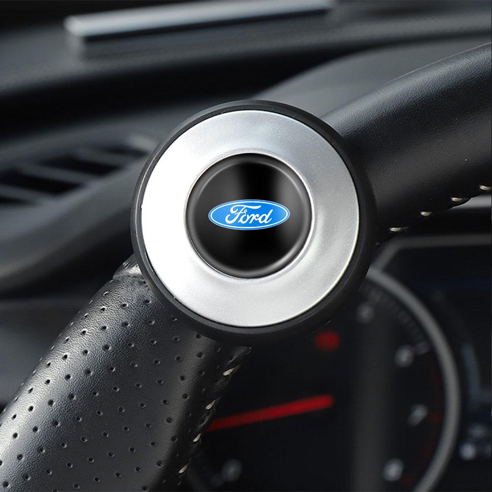 clvxpd1 For Ford Focus Fiesta EcoSport Escort Ranger Fusion Mondeo Mustang Car Steering Wheel Turning Booster Spinner Knob Power Handle