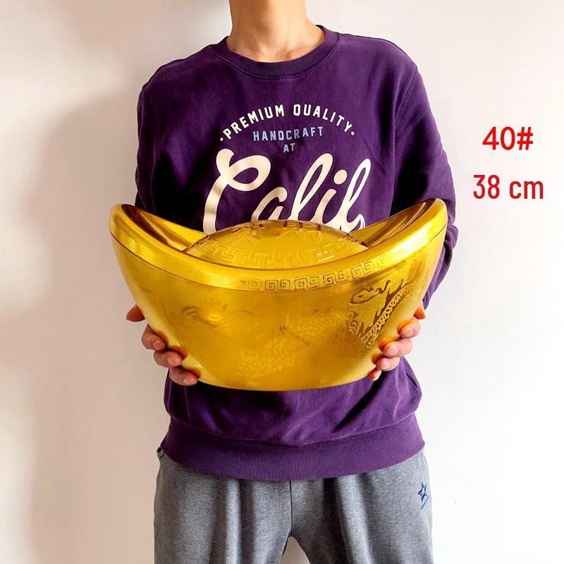 Lingots Dorés Décorations Festives - Ornements Trésors du Festival du Printemps