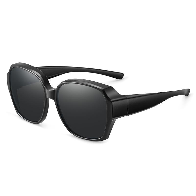 New Women s Sunglasses Big Frame Driving Sunglasses Fashion Trend Ordinary lenses