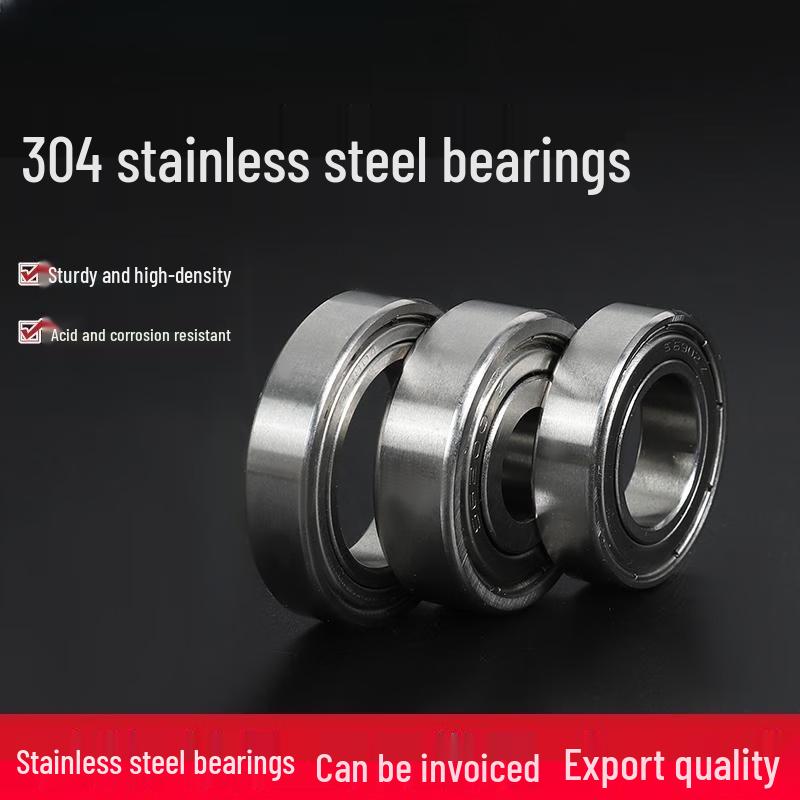 Star Red Flag S6204ZZ 304 Stainless Steel Deep Groove Ball Bearing