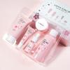 Face Skin Care Set Cleanser Sakura Essence Cream Moisturizing Toner Eye Cream Face Serum Improve Roughness & Dryness Skin Care