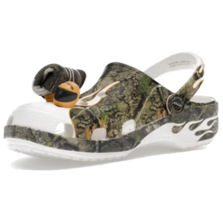 Nascar X Realtree X Crocs Classic Clog Edge Camo Unisex Sneakers Brown Multi 210827-90H