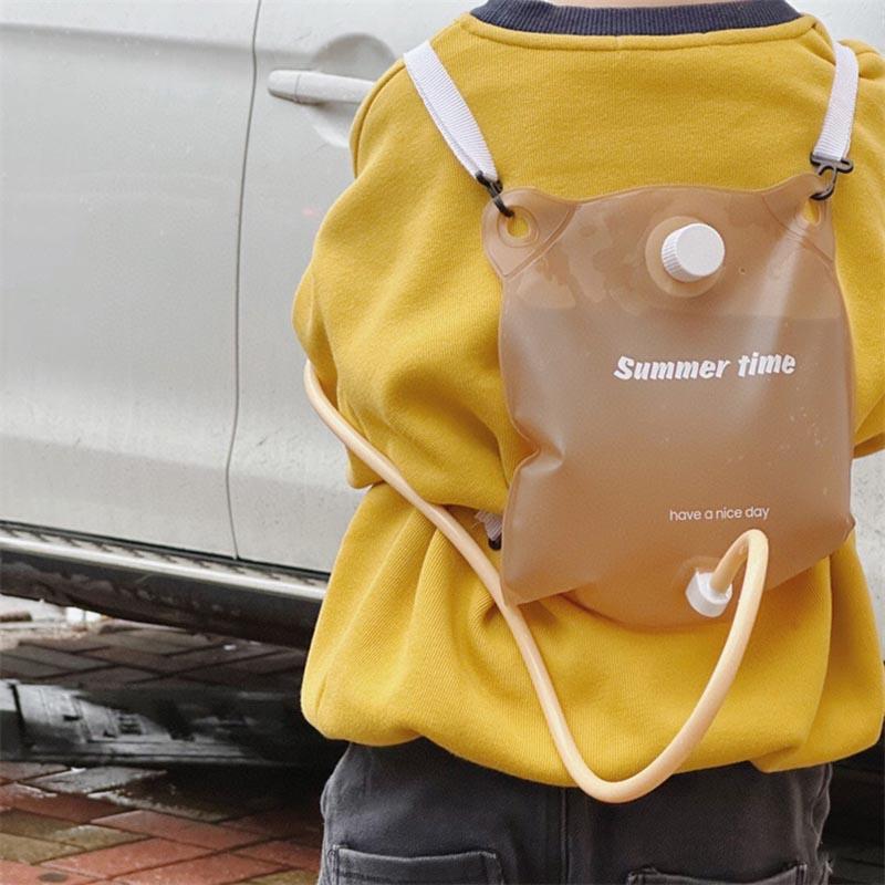 Non-Toxic Water Gun Soft Bag Spray With Backpack Summer Games Family Fun Squirt Outdoor Beach Yard Children'S Toys For Kids Children Gifts
