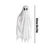 Kostiumy na Halloween dla Dzieci Biały Płaszcz Ducha Kostium Halloweenowy dla Dzieci Strój Cosplay z Dynią Torebki na Cukierki na Halloween dla Dzieci