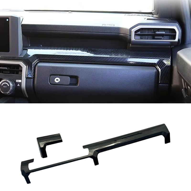 For Toyota 4Runner 2025 Center Console Trim Abs Material Instrument Panel Decorative Cover Sticker Interior Modified Accessories