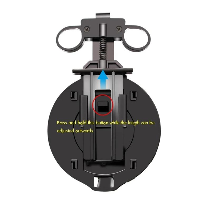Rotatable Car Vent Drink Universal Bottle Holder ABS Car Air Outlet Beverage Holder Stand For Road Trip