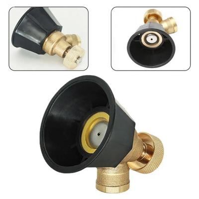 Whirlwind Pesticide Sprayer Nozzle High Pressure Air Vortex Spray Nozzle Agricultural Garden Pest Control Brass Sprinkler Head
