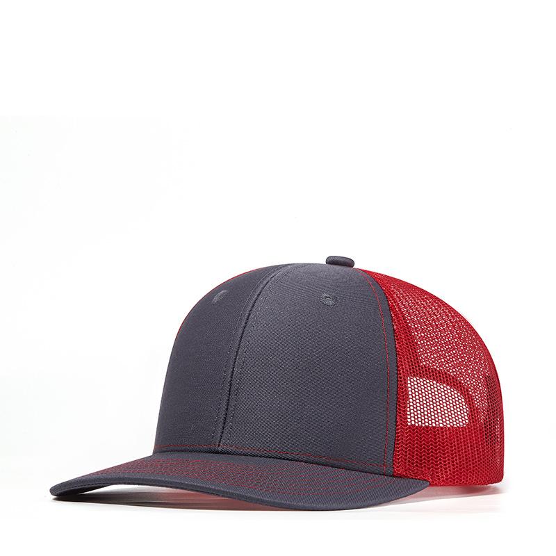 Custom Logo Animal Hunting Leather Patch Mesh Snapback Richardson 112 Trucker Hats Caps Duck Camo Trucker Hats