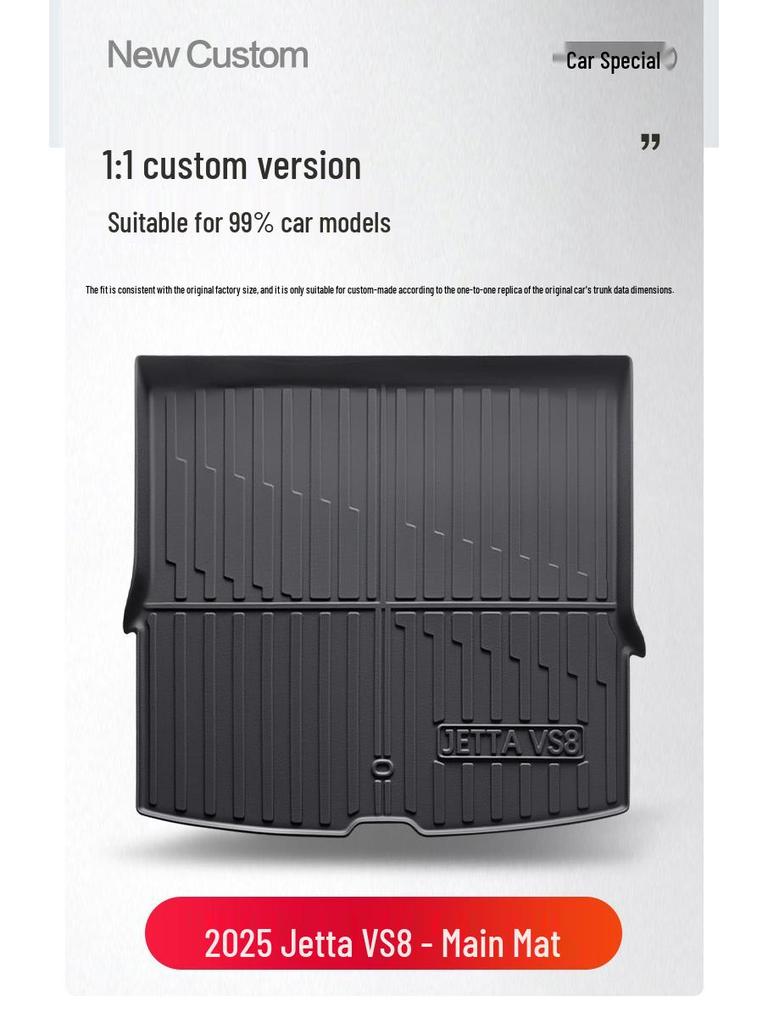 Jetta VS8 Wasserdichte TPE-Kofferraummatte - Auto-Innenzubehör