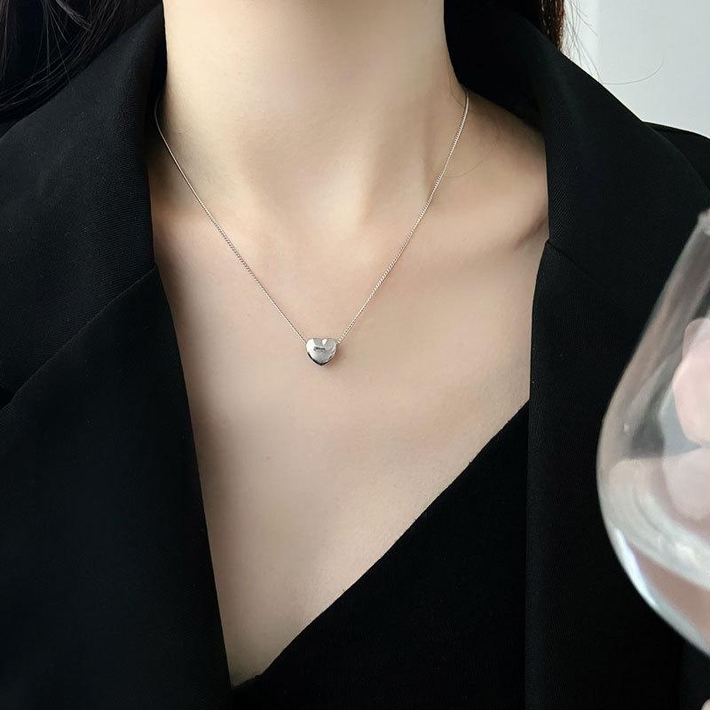 Cute Sweet Love Star Necklace Acacia Bean Clavicle Chain Niche Atmosphere Necklace Trendy