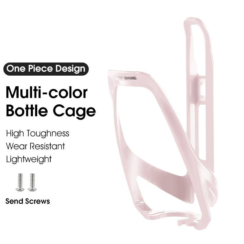 WEST BIKING Ultralight Bike Bottle Cage PC Bicycle Bottle Holder Mountain Folding Bike Cage  Bracket Frame Mounting Bike Parts