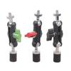 1/4inch Male To Female Joint Base Double Socket Arm Extension Arm Motorcycle Bike Phone Mount Camera Lighting