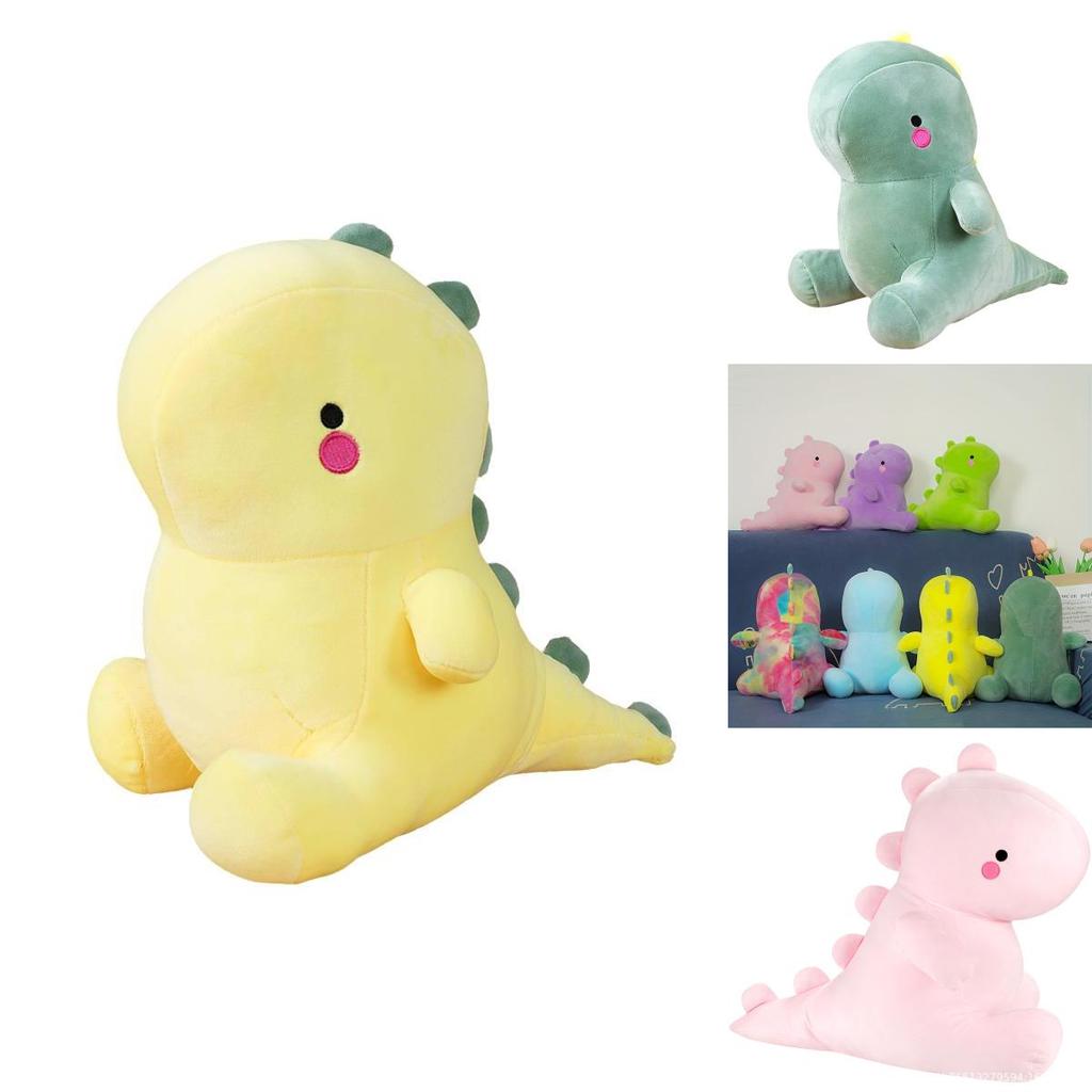 Cute Dinosaur Plush Toy Huggable Stuffed Animal Pillow Great Birthday Gift For Girly Girls