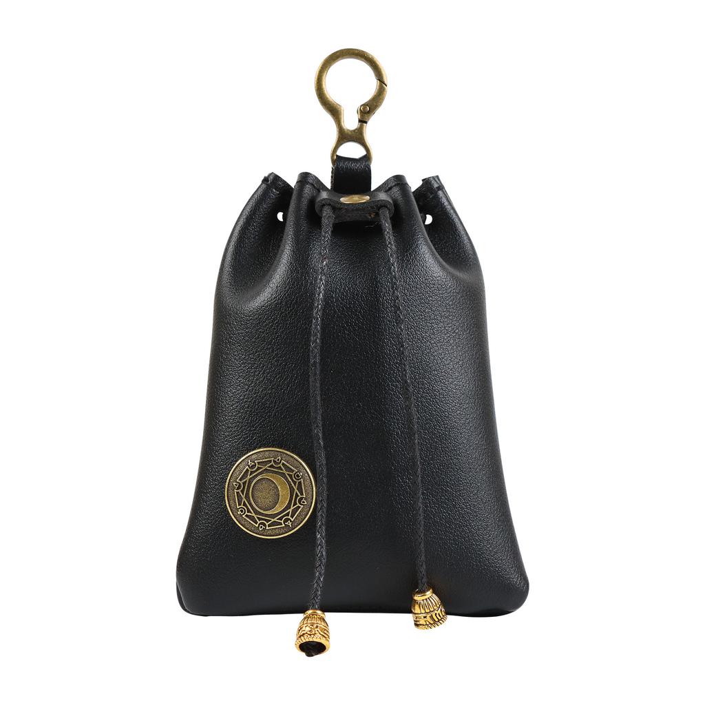 Mittelalterliche Wikinger Stil Leder Bauchtasche Retro Schiffsform Gürteltasche Für Cosplay LARP Renaissance Festival Kostüm