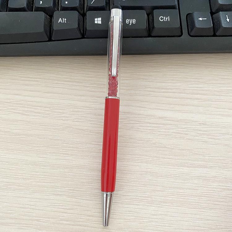 Sailai Crystal Diamond Metal Ballpoint Pen - Twist Design with Customizable Logo Option