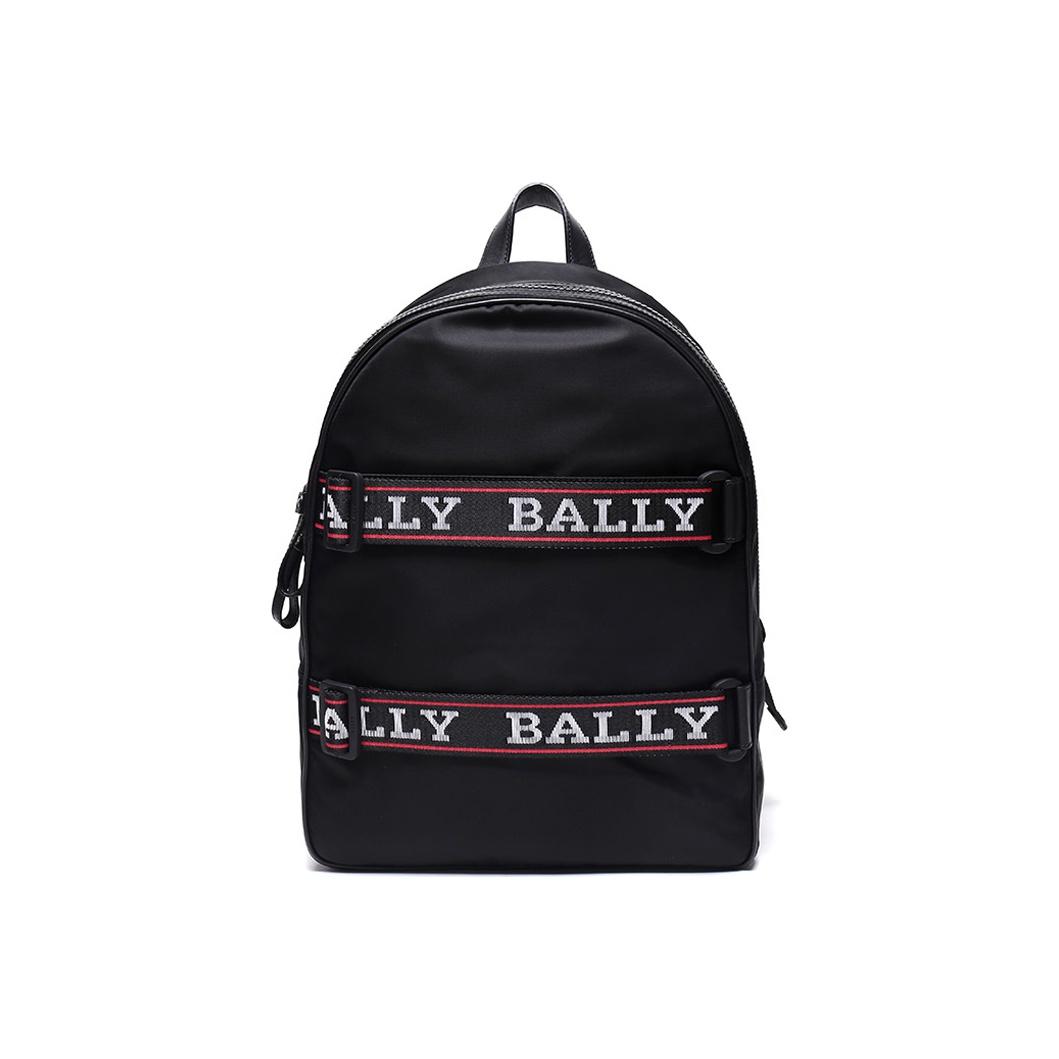 

Bally Minimalist Letter Logo Pattern Commuter Sports Large Capacity Fabric Backpack Men Backpack Black FLIP-00 Basic Set (Bag+Dust Bag)