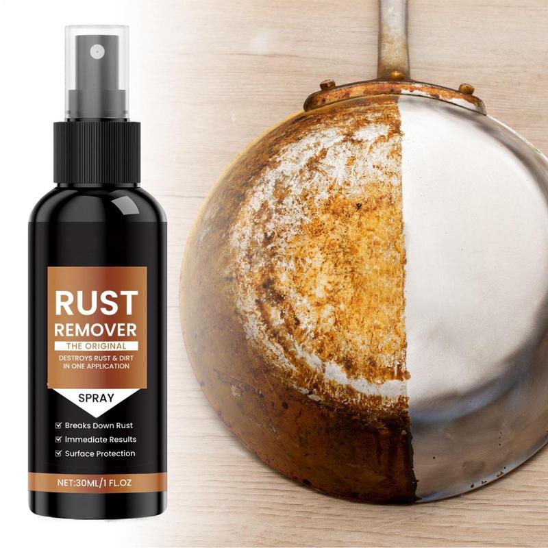 

Rust Stain Remover Powerful Metal Rust Removal 1 Fl.oz Professional Instant Eco Friendly Long Lasting Effective Concentrated 30ml