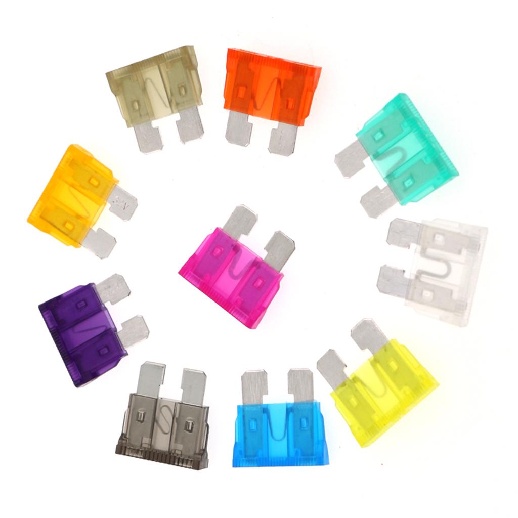 Cheap 50PCS Car Fuses Assortment Kit Bladetype Automotive Fuses