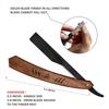 Straight Razor for Men, Professional Barber Razor with 100 Single Edge Blades, Straight Edge Single Blade Razors for Men
