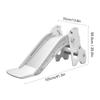 Kids Indoor Sliding Slide Freestanding Folding 2 Stairs Stable Base Climber Play Slide for Toddlers Children Climber Play Slide