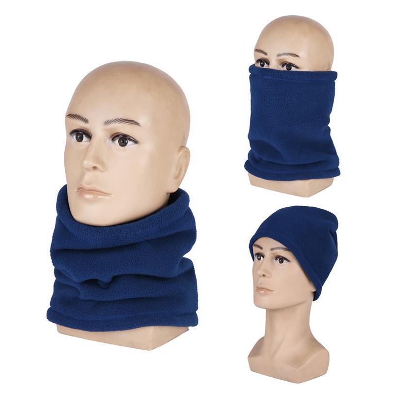 Unisex Fleecová Nákrční Bandana Nákrčník Zimní Větruodolný Dámský Pánský Cyklistický Běžecký Trubkový Šátek Pro Měkkou Poloviční Zakrytí Obličeje