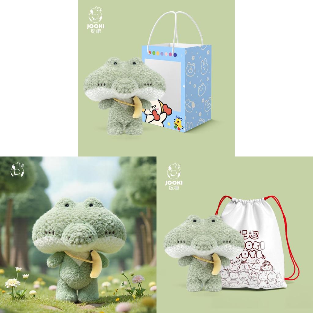 Cuddly Crocodile Plush Toy With Pp Cotton Filling For Kids And Adults