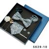 Men's Formal Tie & Pocket Square Eight-Piece Gift Set - High-End Wedding & Business 