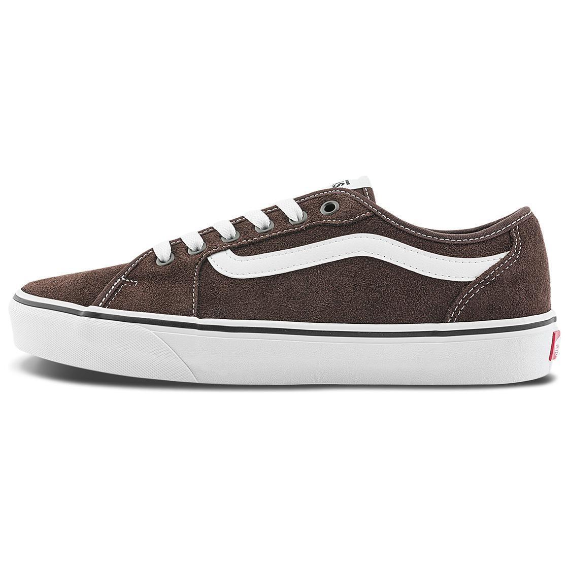 

New Vans Filmore Low Top Skateboard Shoes Men s Brown VN000CSXZ1F 40