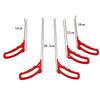 5-Piece Car Dent Repair Tool Set with Small Flat Hooks & Shovel Rods for Hail & Pothole Dents