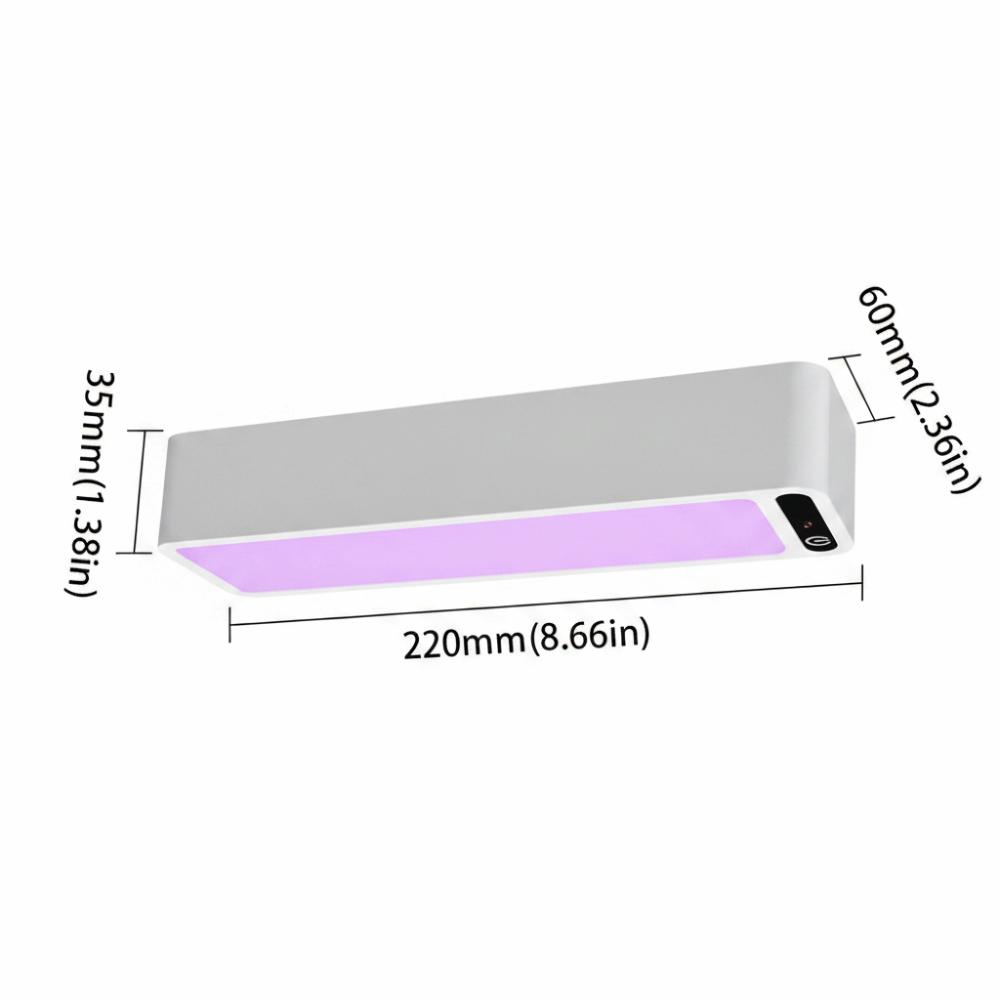 Magnetic Rechargeable UV Sterilization Lamp Household UV Sterilization Lamp Odor Removal