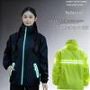 Unisex Full-Body Rainproof Raincoat and Pants Set for Outdoor Activities