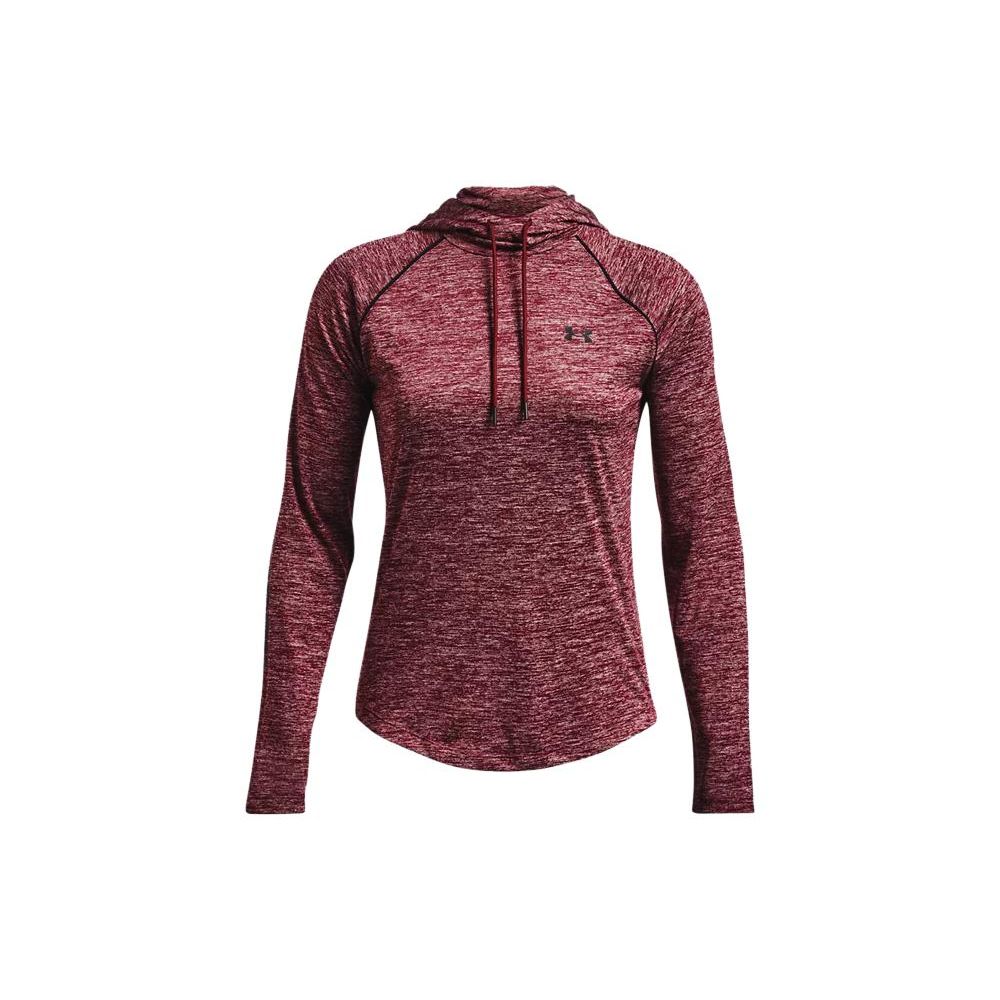 

Under Armour Logo Printed Crew Neck Hoodie Women Sweatshirt Red 1362868-626 M