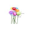 20Pcs Miniature Foam Mushrooms Colorful Small Size Suitable for Fairy Garden Terrarium Home Outdoor Decor Micro Garden