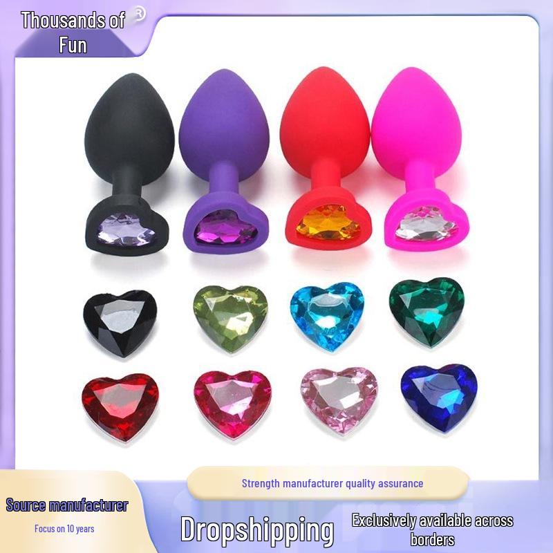 Silicone Anal Plug - Small Erotic Toy for Flirting and Intimate Play