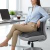 Ergonomic Seat Cushion High-Density Memory Foam for Back Pain Relief with Lumbar Support Breathable Non-Slip Office Chair Pad for Car Home Wheel
